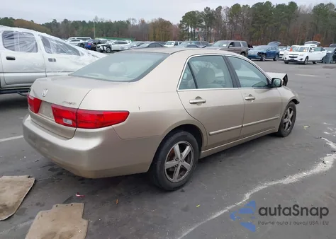 2005 Honda Accord 2.4 Ex z USA, uszkodzony, nr VIN 1HGCM55705A169989